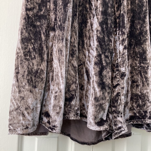 Anthropologie Maeve velvet wide leg jumpsuit overalls jumper 90s Y2K - Picture 3 of 11